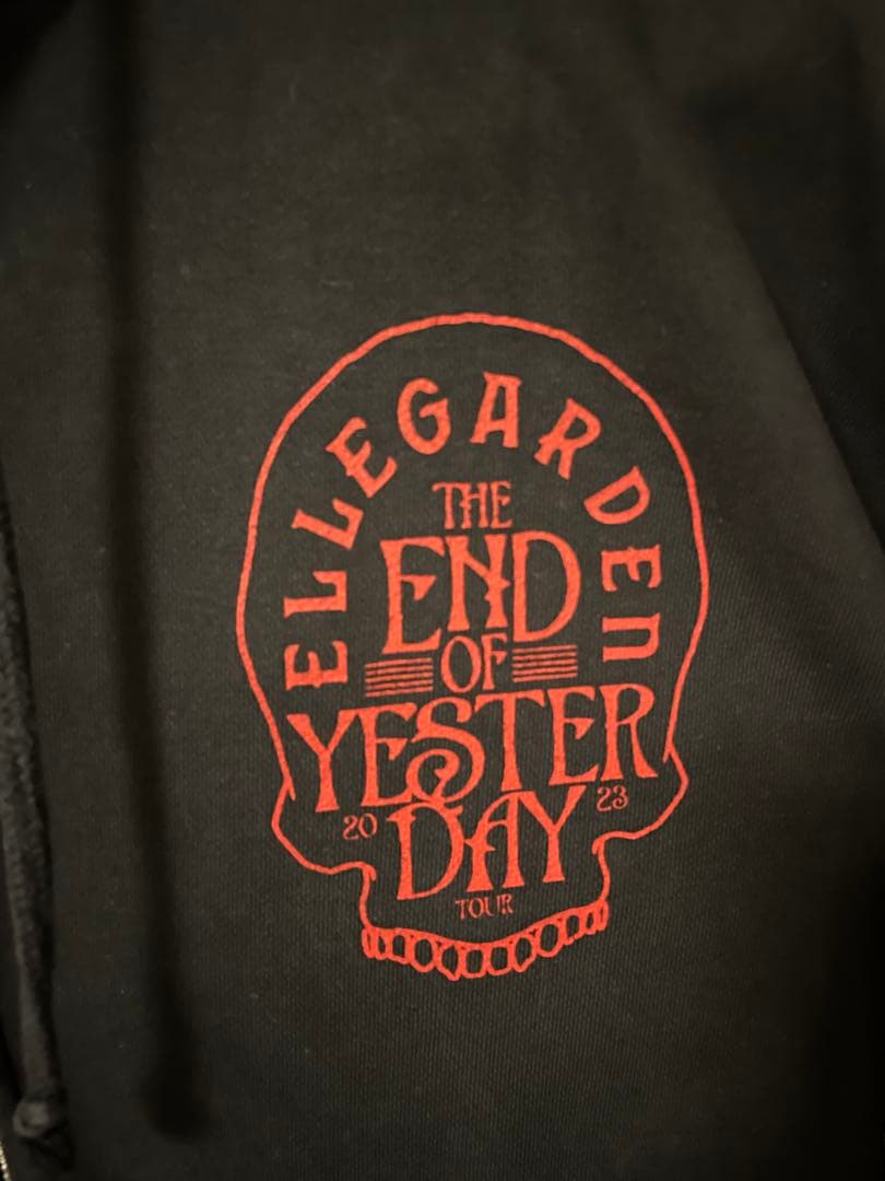 ELLEGARDEN THE END OF YESTERDAY パーカー　XXL