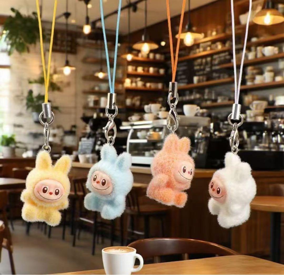 GODページ　LABUBU ラブブ　ぬいぐるみキーホルダー 8個セット