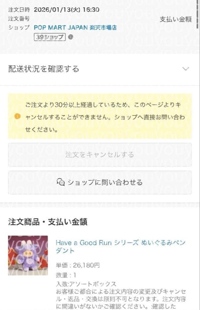 【正規品】POPMART Have a good Run 馬力全開