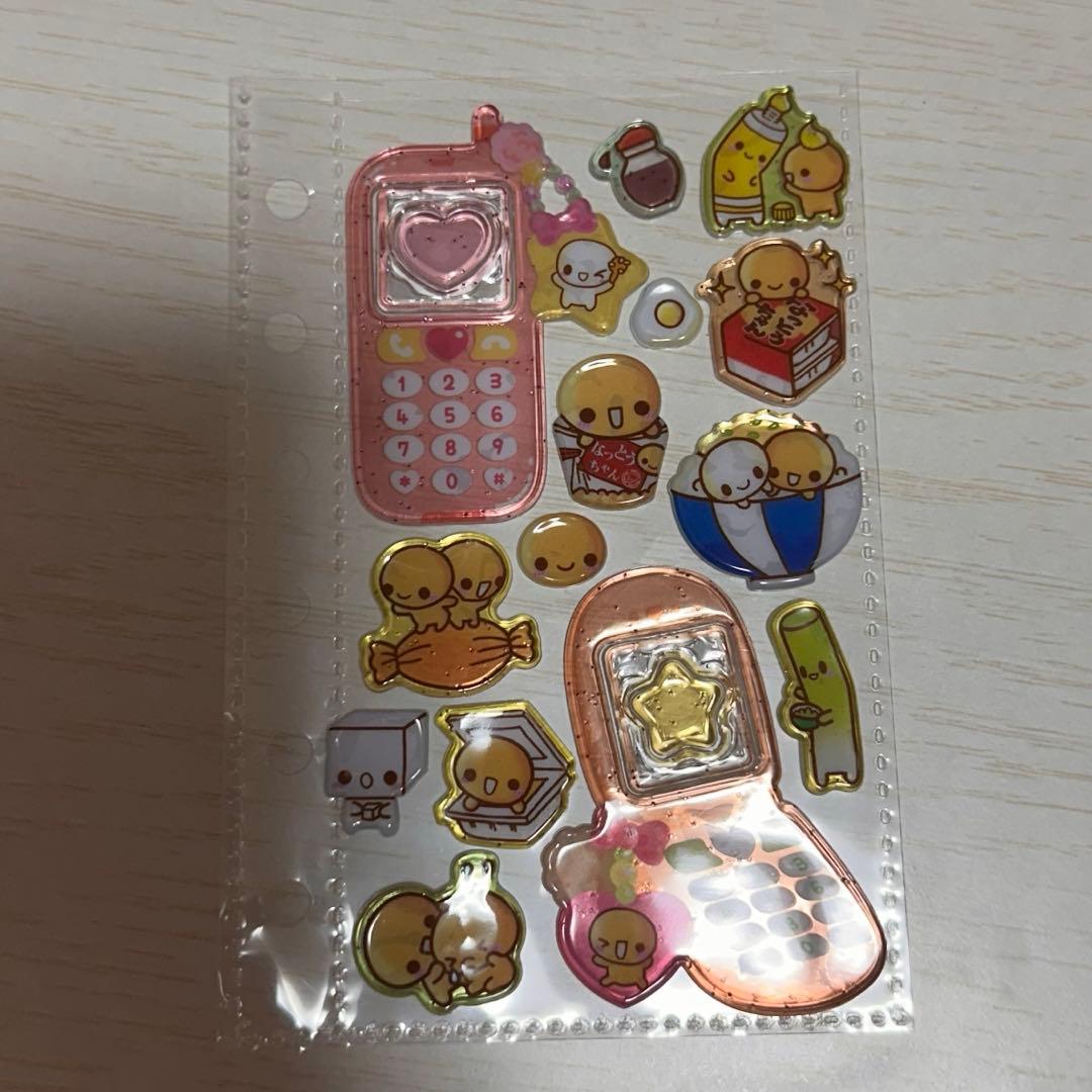 ボンボンドロップシール　たまごっち　ちいかわ　しずくちゃん　サンリオ　平成