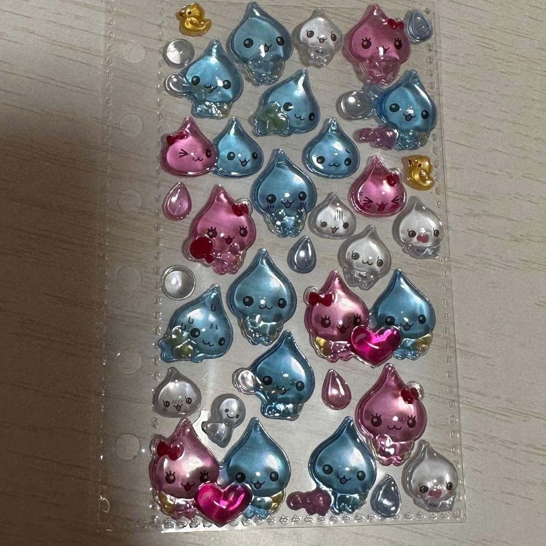 ボンボンドロップシール　たまごっち　ちいかわ　しずくちゃん　サンリオ　平成