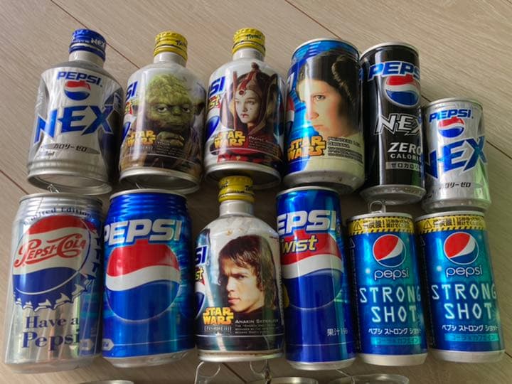 ペプシコーラの空き缶