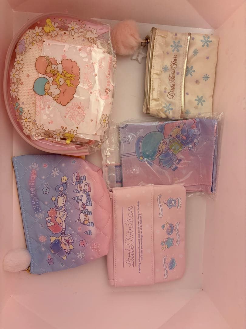 レア　リトルツインスターズ キキララ　ポーチ　ぬいぐるみ　ピューロ