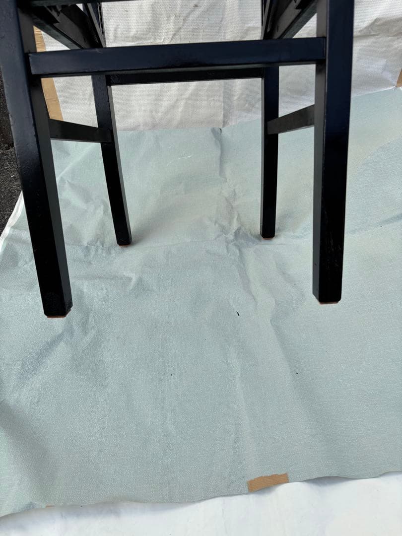 YAMAHA 背もたれ付ピアノ椅子　足部フェルト付き　座面新品比較的きれい