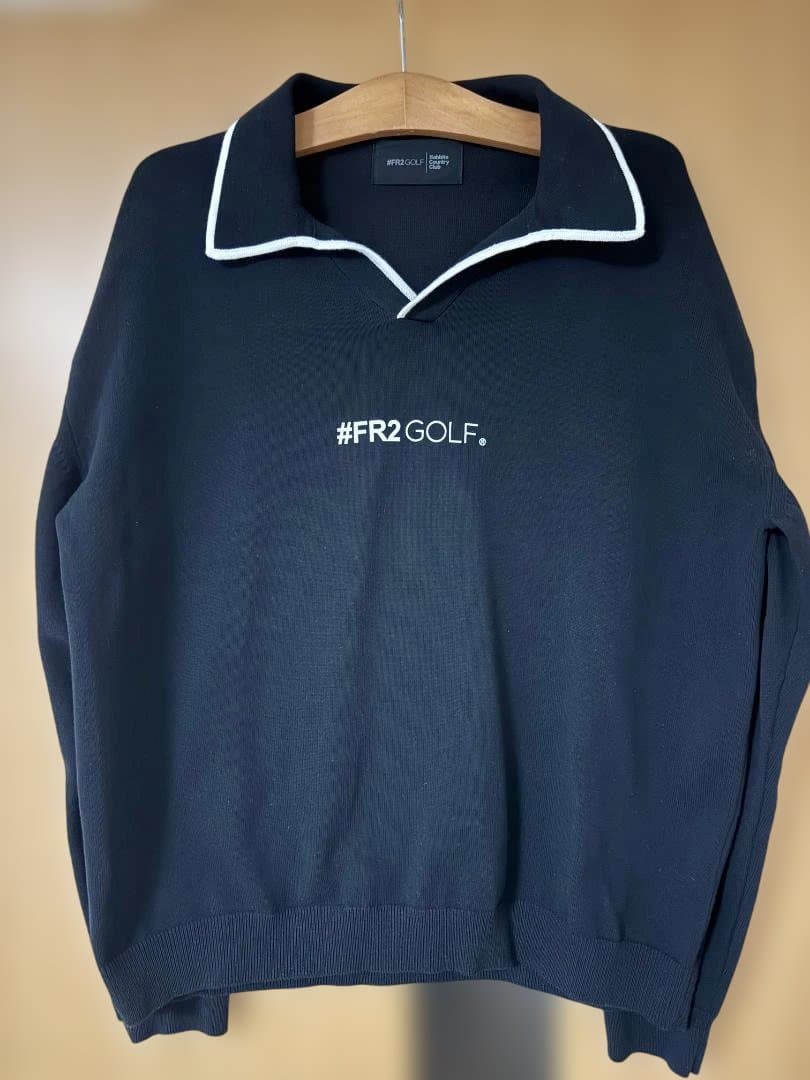 FR2 GOLF エフアールツーゴルフ 襟付き 長袖ニット