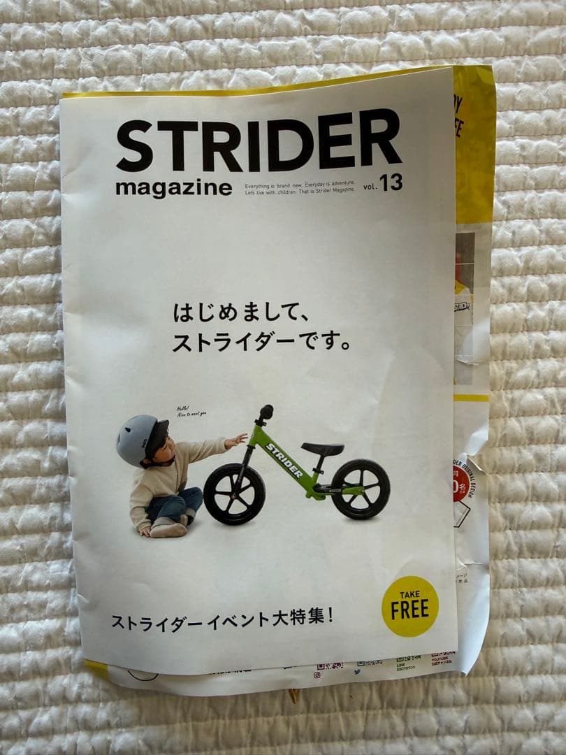 STRIDER ストライダー 12インチ アイスブルー 2023年限定カラー