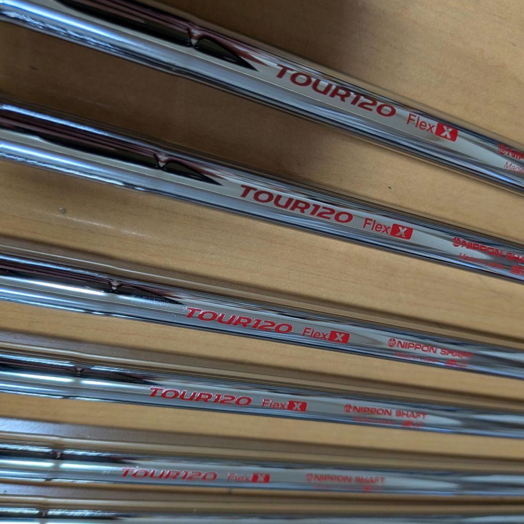 【美品】プロギアPRGR 01(2023) 6本 MODUS120 X