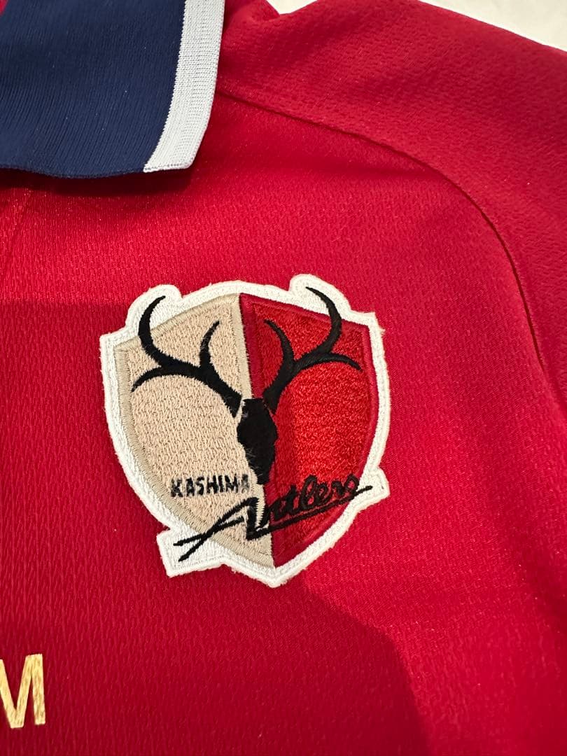 鹿島アントラーズ NIKE ホーム長袖ユニフォーム天皇杯優勝ワッペン付