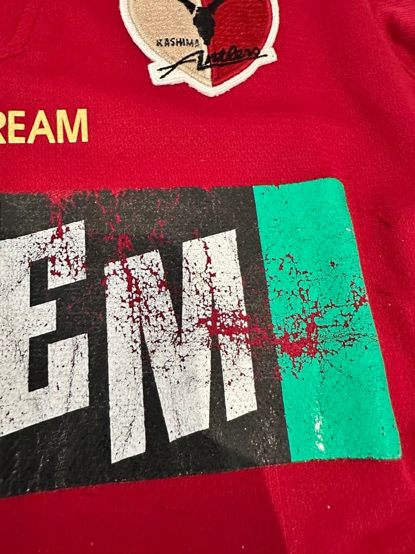 鹿島アントラーズ NIKE ホーム長袖ユニフォーム天皇杯優勝ワッペン付