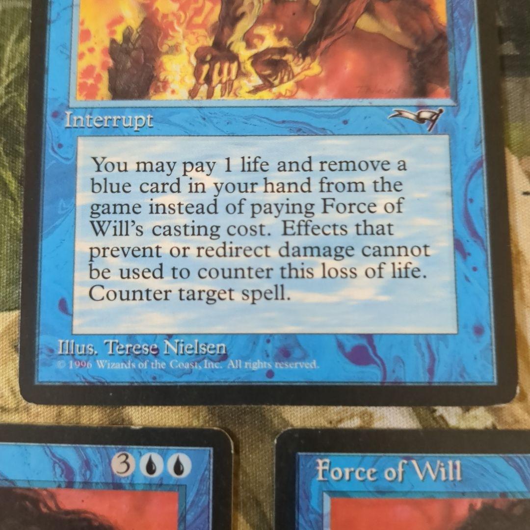 (ALL)Force of Will/意志の力　3枚