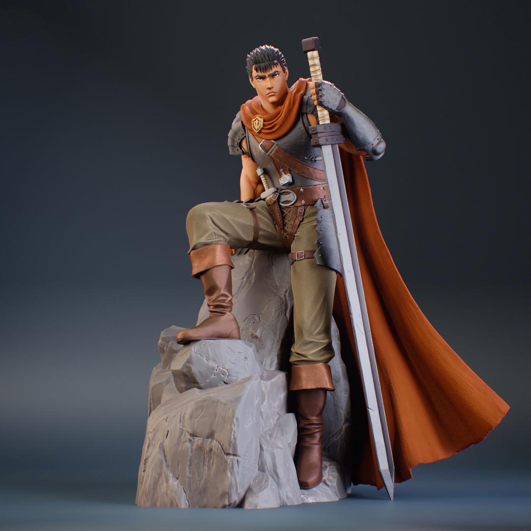 ガッツ 1/8 未塗装未組立 フィギュア ガレージキット BERSERK