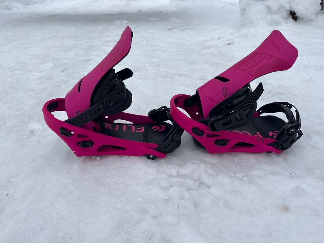 FLUX DS スノーボードビンディング ピンク