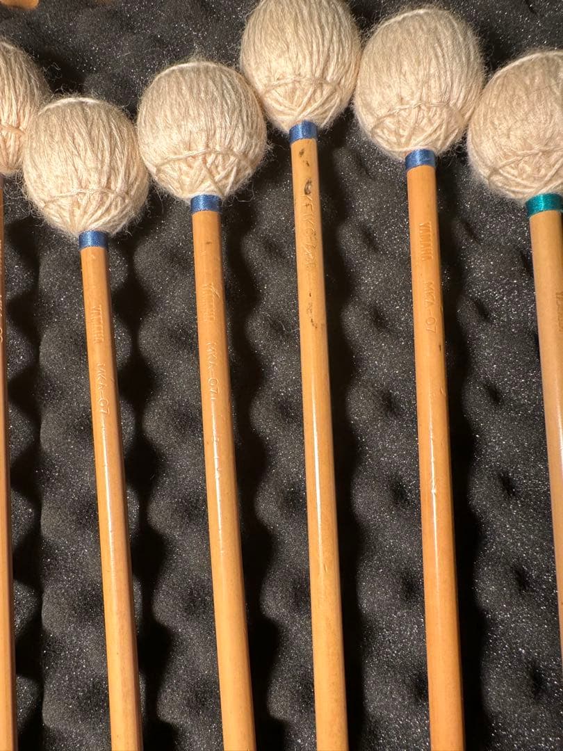 ヤマハ　マリンバマレット（安倍圭子モデル）12本セット