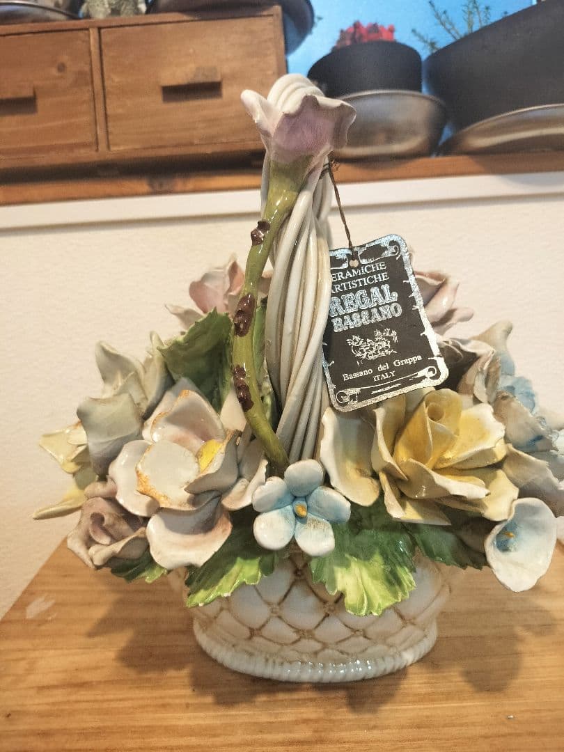 イタリア製69年設立★REGALBASSANO ビンテージハンドメイド　タグ付き