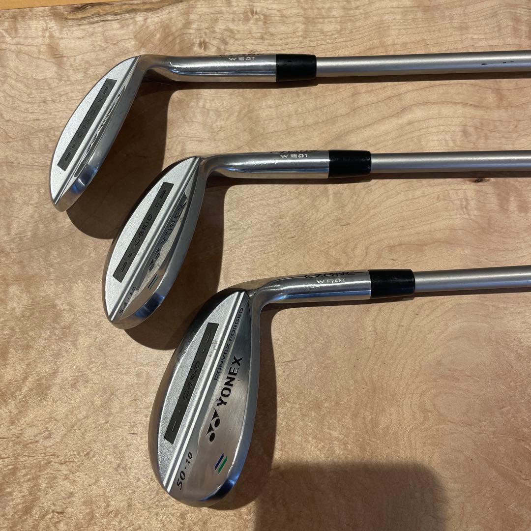 YONEX EZONE X FORGED ウェッジ 3本セット