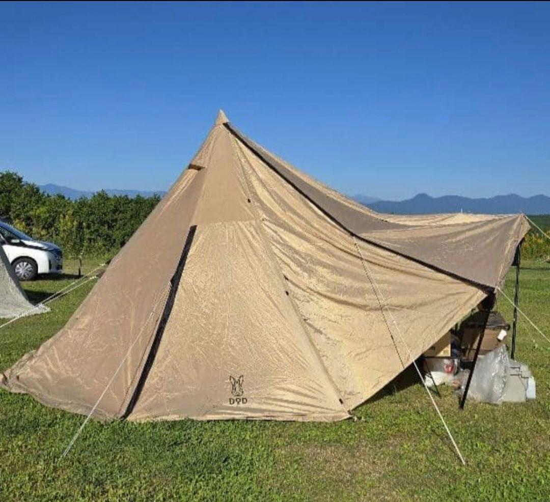 【全部セット】ヤドカリテント本体、ビッグポール、付属品、グランドシート