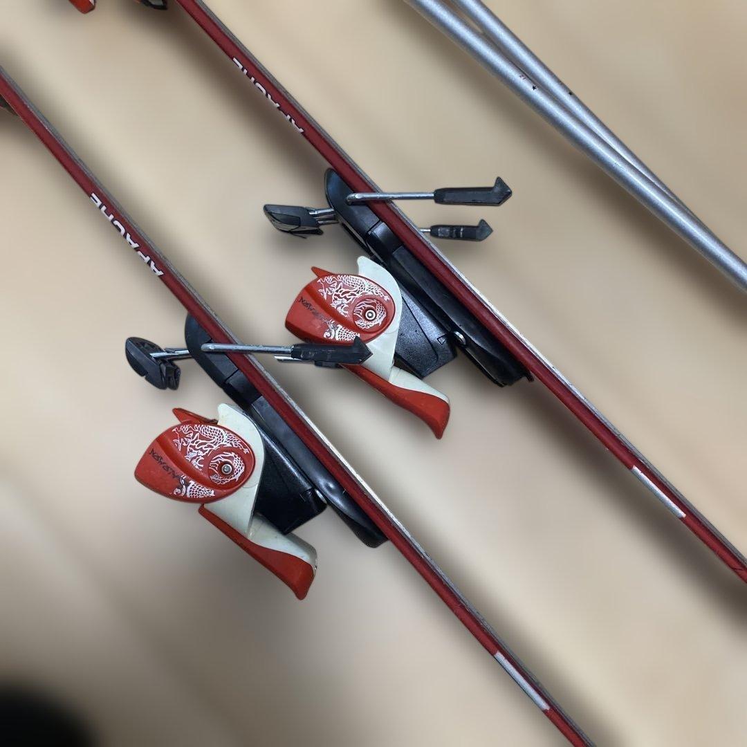 K2 ジュニア　スキー板125㎝　3点セット