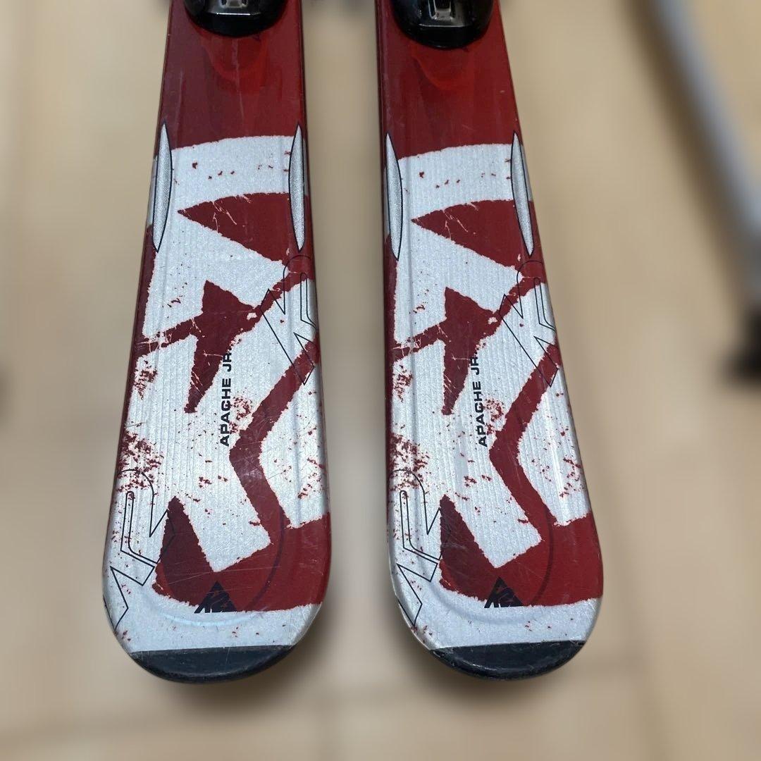 K2 ジュニア　スキー板125㎝　3点セット