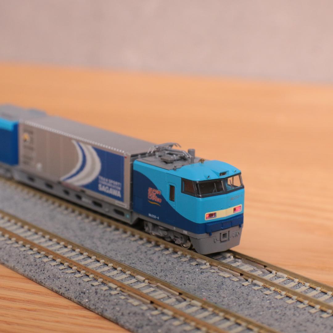 KATO10-1721 M250系スーパーレールカーゴ 基本セット4両 佐川急便