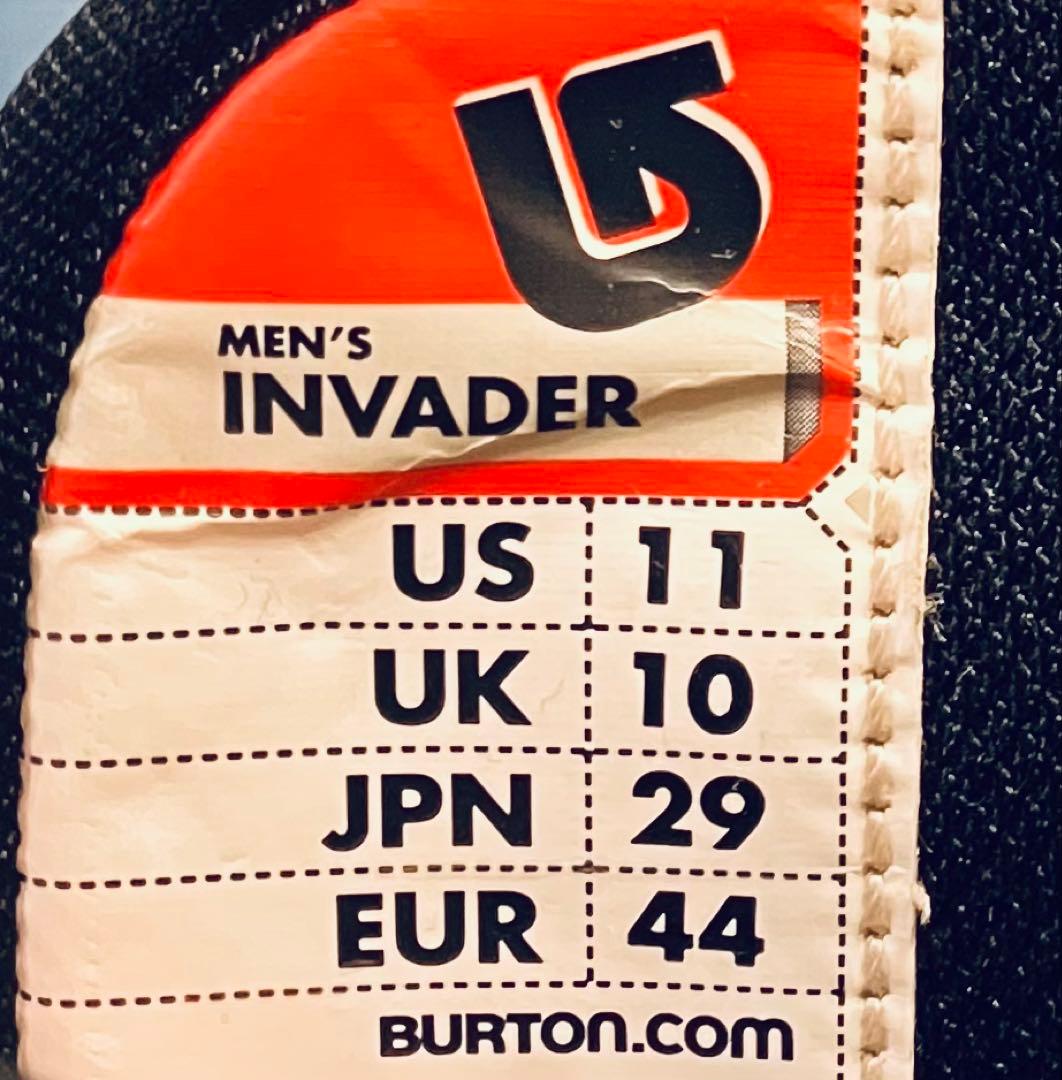 【レアサイズ】BURTON INVADER スノーボードブーツ 29cm