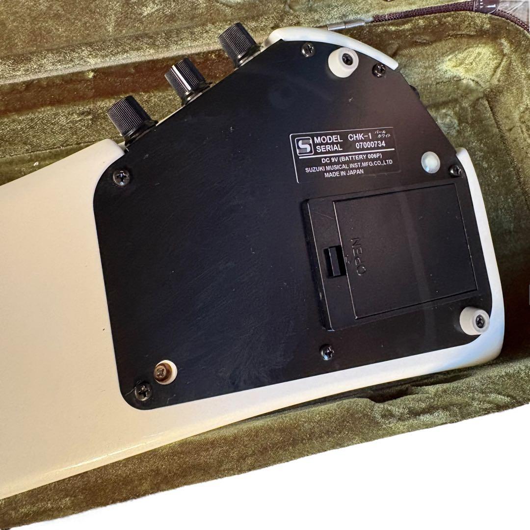 美品 限定色　動作OK！スズキの伝統音色を継承した電気大正琴ソプラノモデル