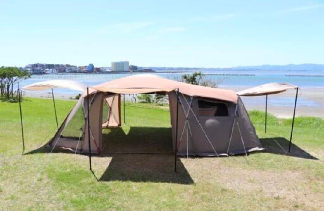 アルペンアウトドアーズ 2ルームテント AOD-3 キャンプ ドームテント4人用