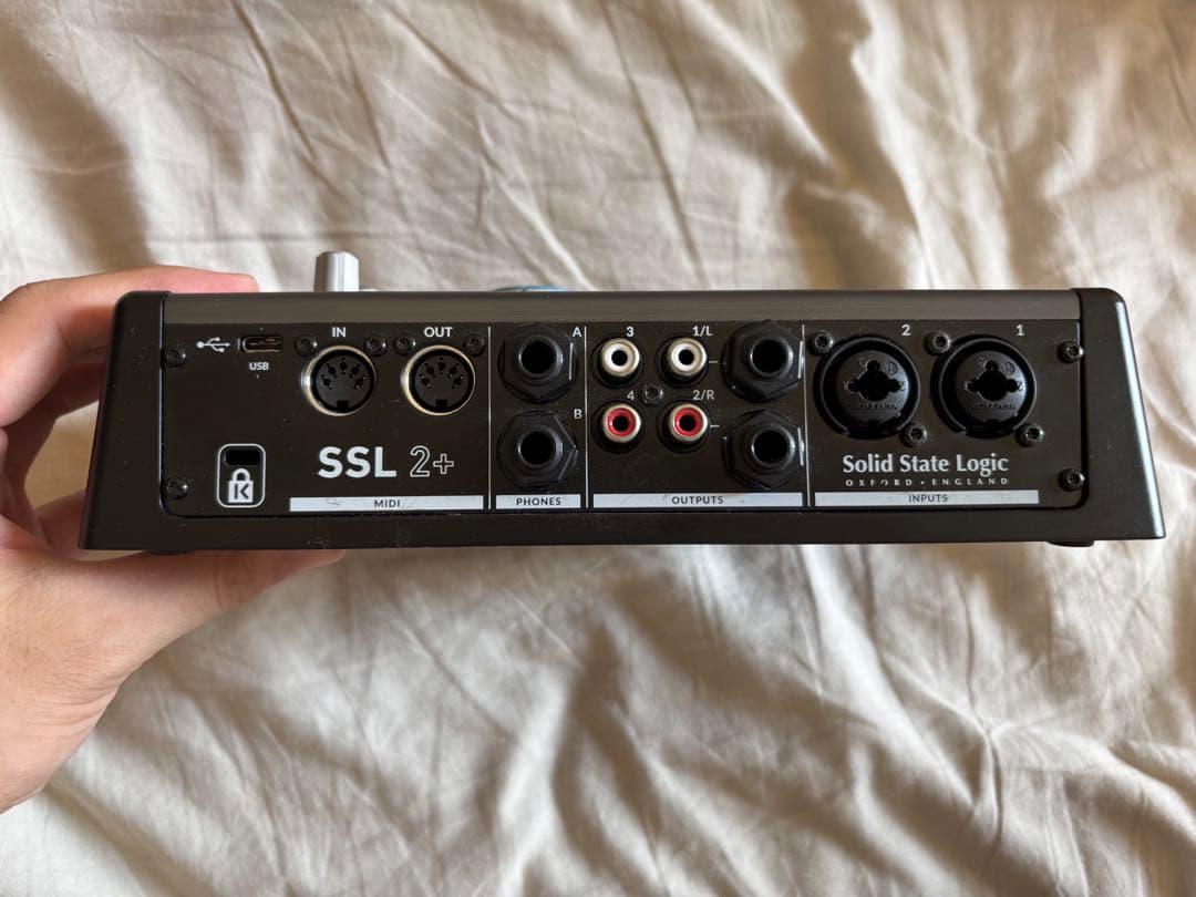 Solid State Logic SSL2+ オーディオインターフェイス