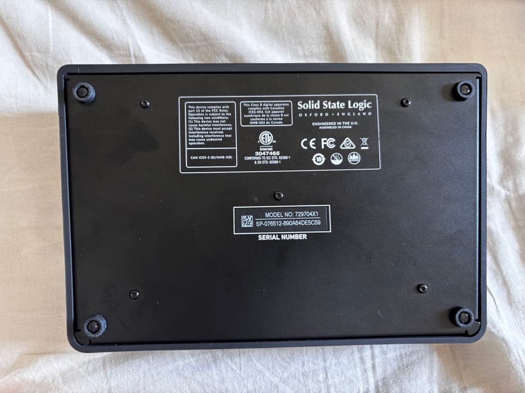 Solid State Logic SSL2+ オーディオインターフェイス