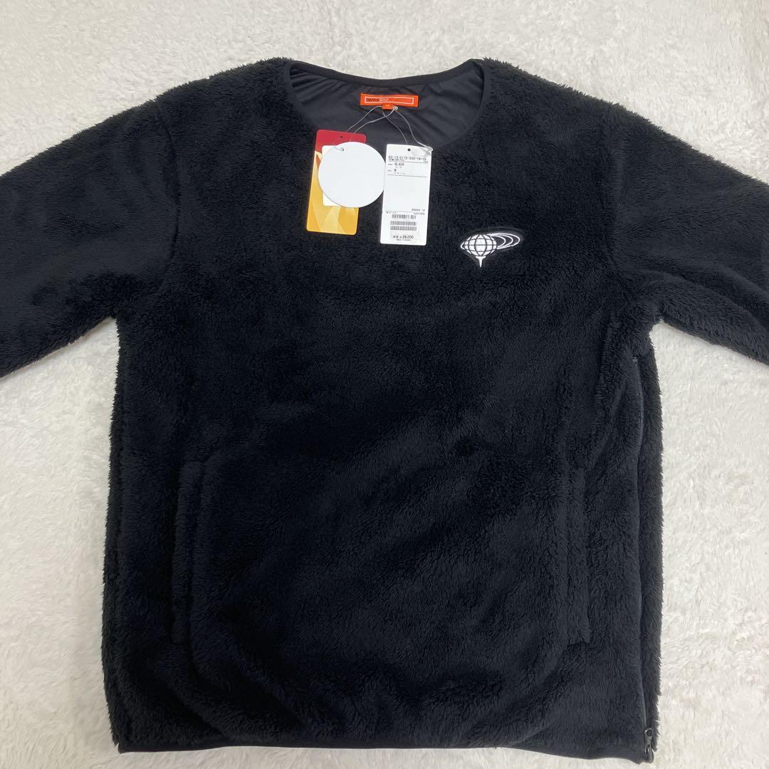 ⭐︎新品未使用タグ付き⭐︎ビームスゴルフ　ボアジャケット　ロゴ刺繍　ゴルフウエア