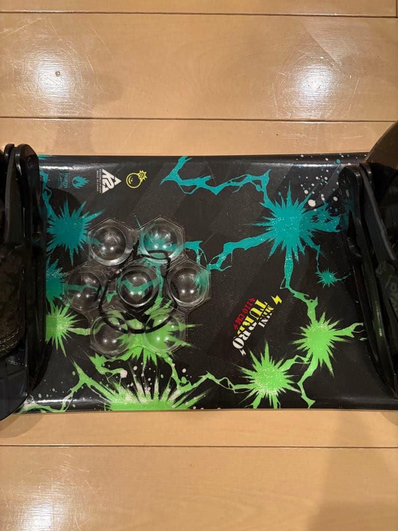 K2 スノーボード セット　ブラック/グリーン　110