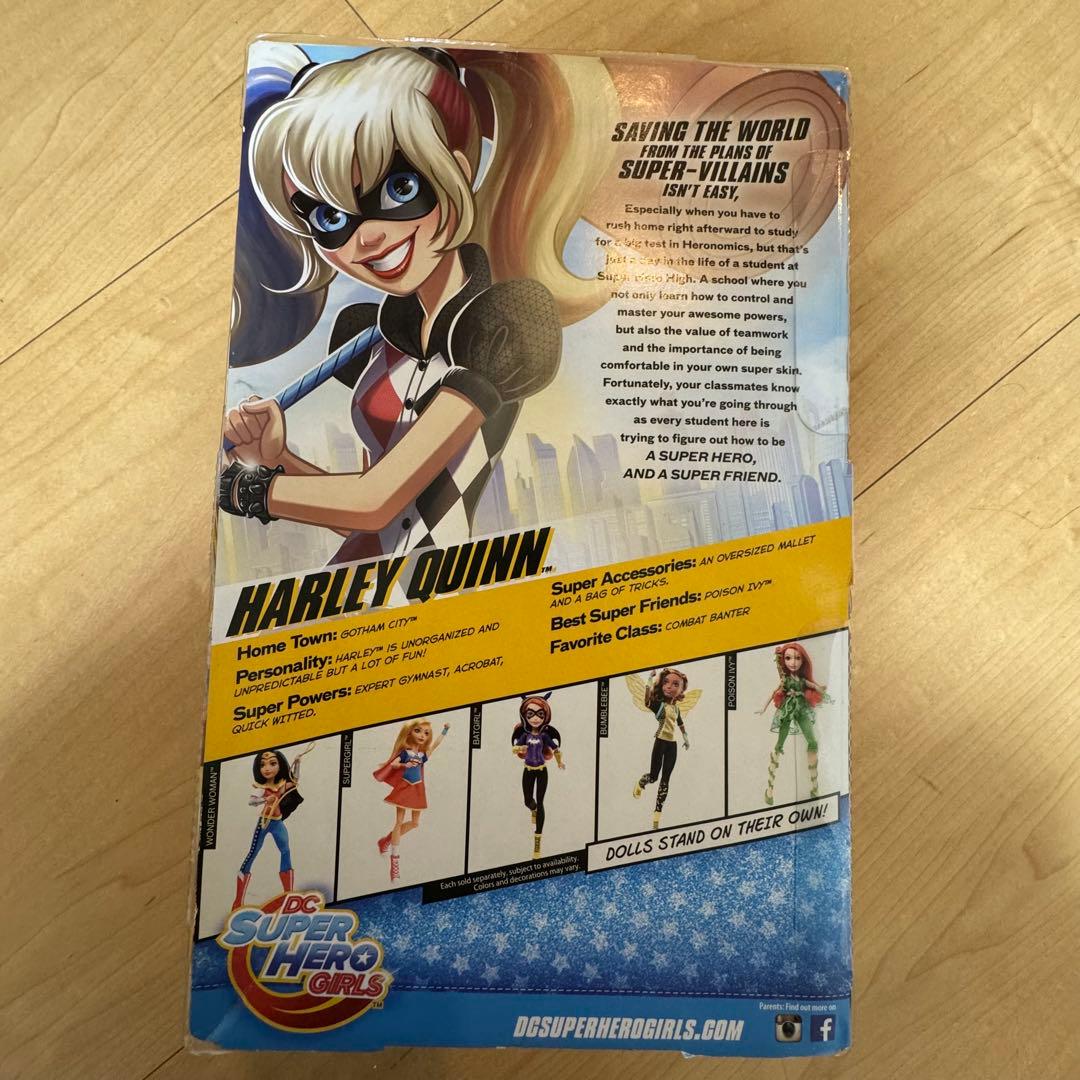 ハーレークイン フィギュア DC SUPER HERO GIRLS マテル