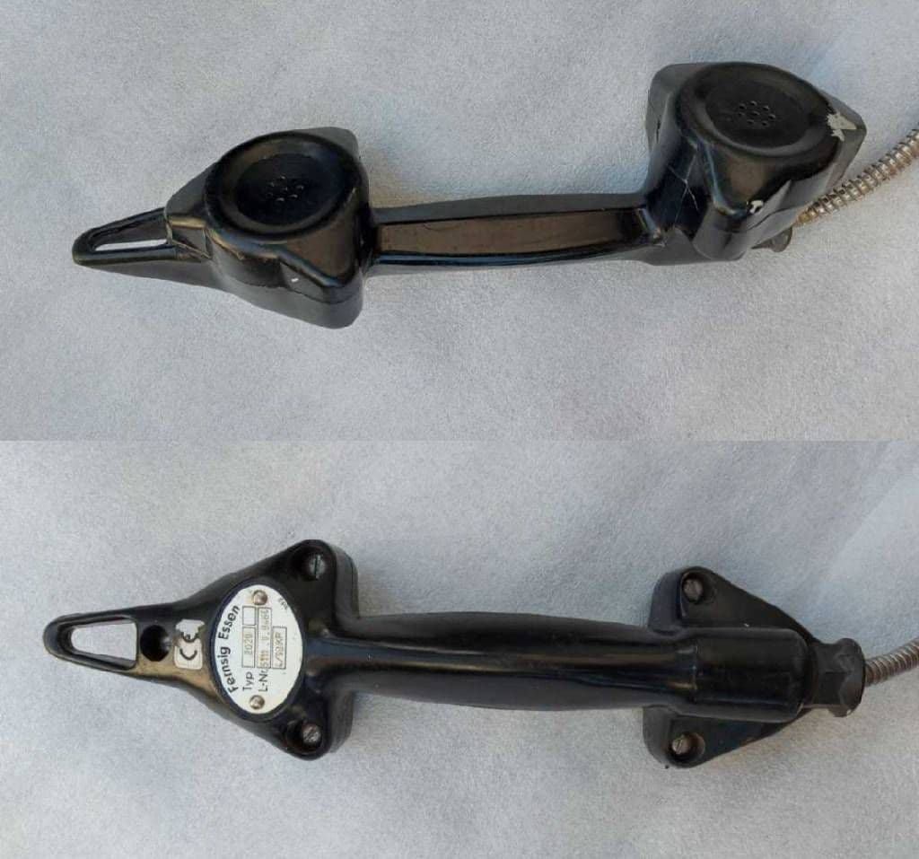 ヴィンテージ/Fernsig Essen社製/ドイツ製/ベイクライト製電話