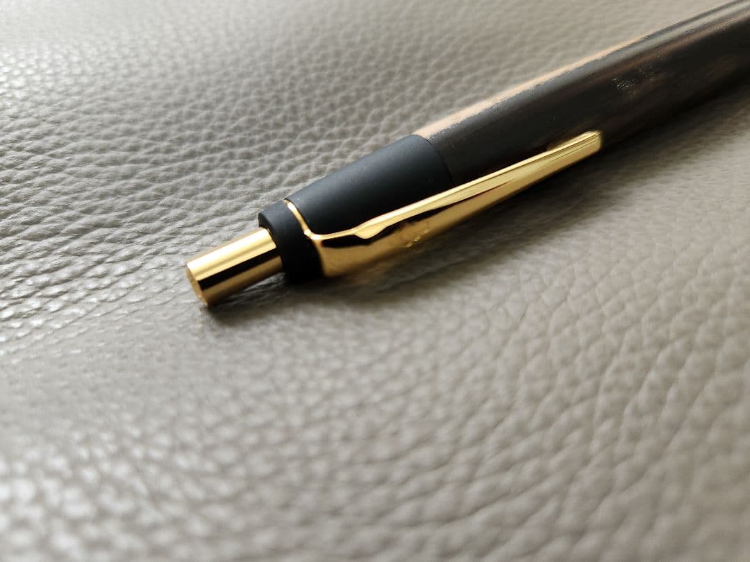 野原工芸★黒柿★ボールペン★新品未使用★替芯付き