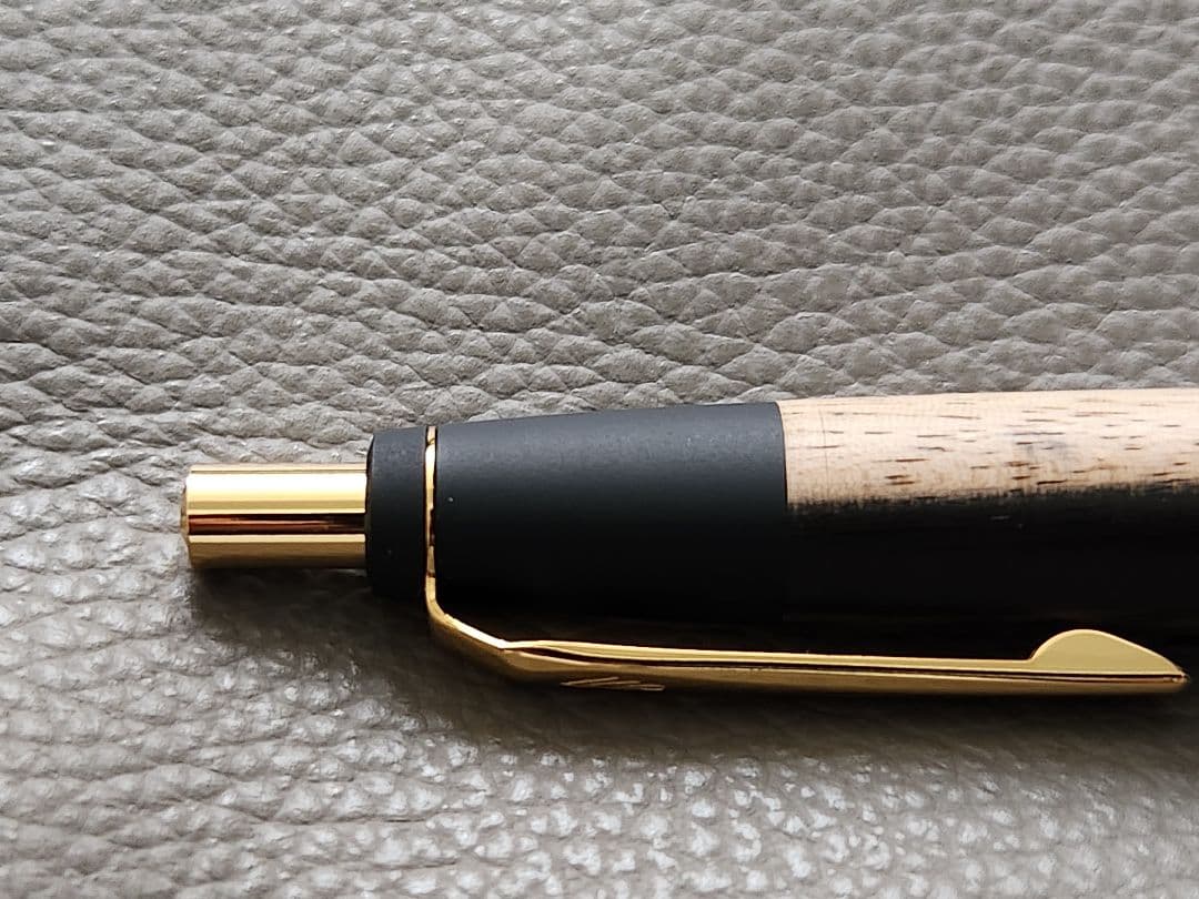 野原工芸★黒柿★ボールペン★新品未使用★替芯付き