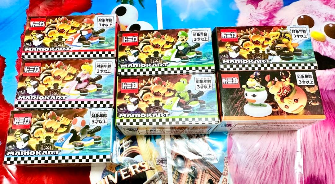 [未使用] マリオカート　トミカ7種セット USJ限定