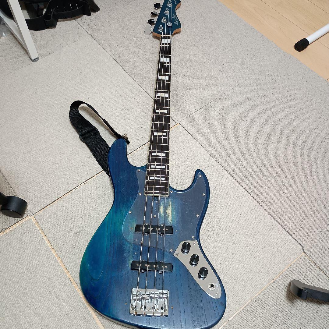 ベース Bacchus WOODLINE ASH4 BLUE OIL