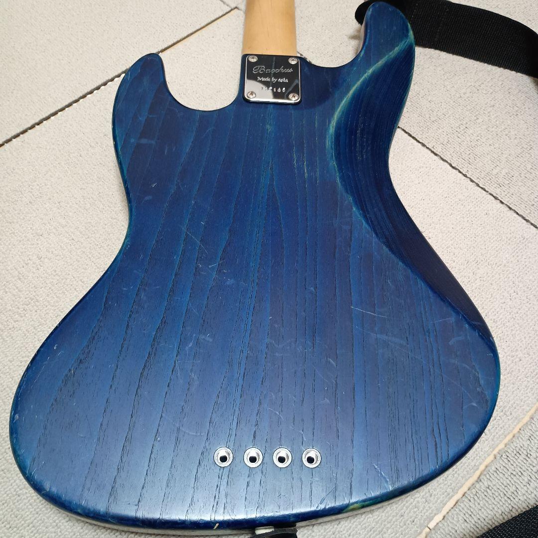 ベース Bacchus WOODLINE ASH4 BLUE OIL