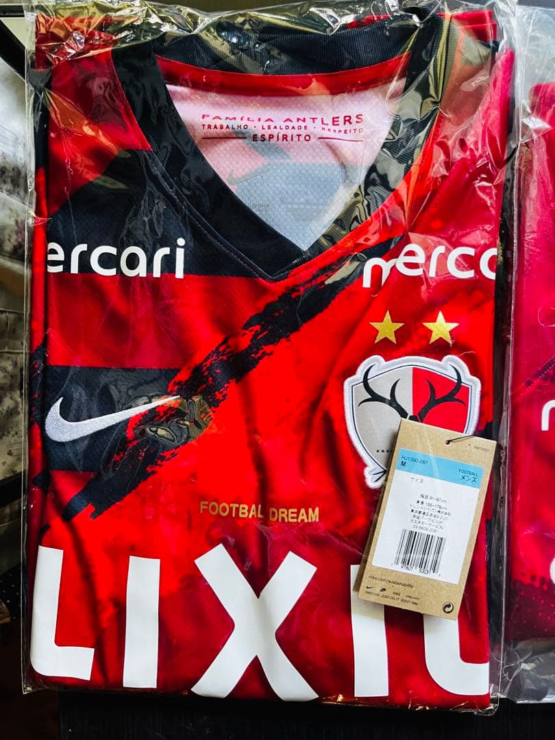 ⭐️新品未使用•タグ付⭐️2025,2024鹿島アントラーズ　ユニフォーム背番号なし