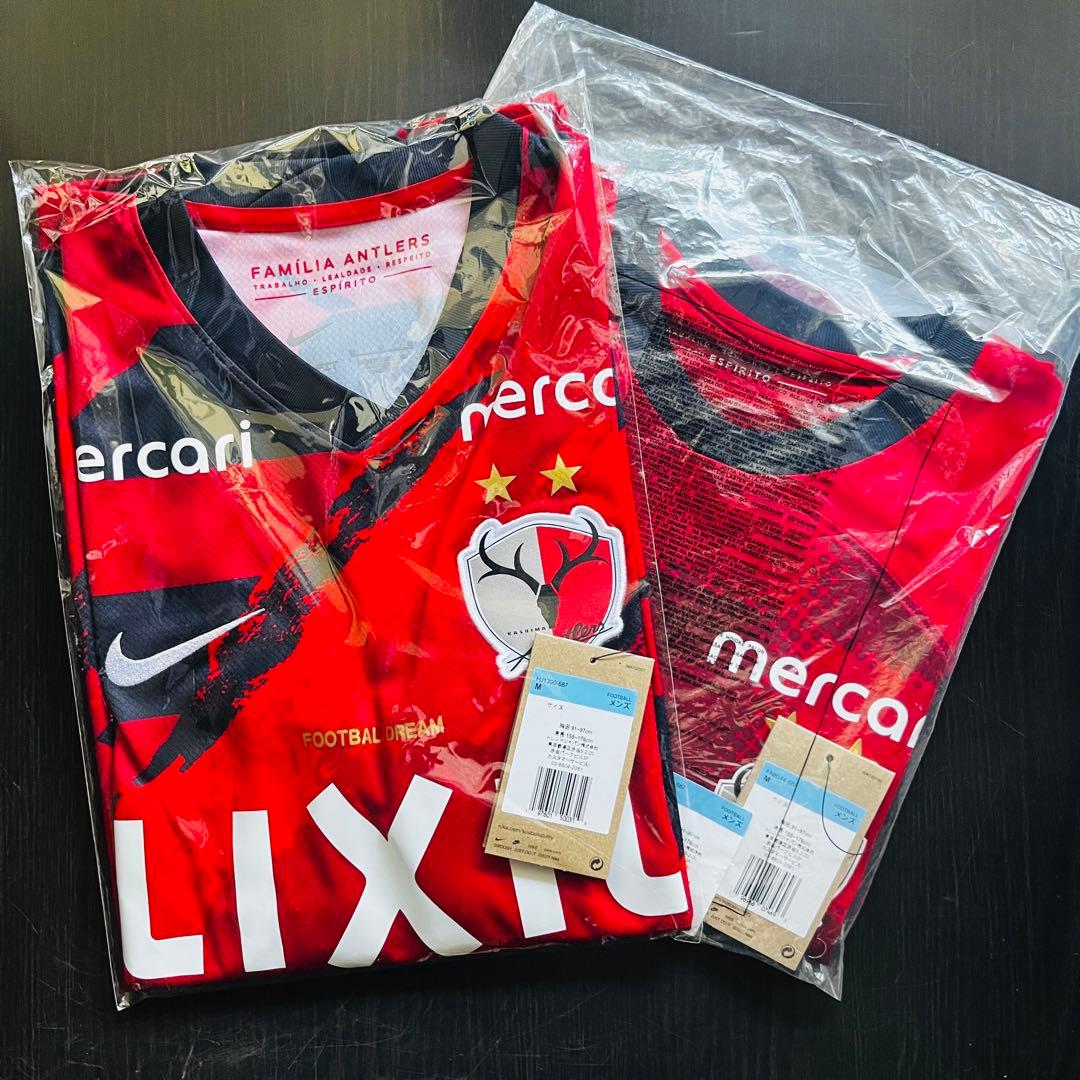 ⭐️新品未使用•タグ付⭐️2025,2024鹿島アントラーズ　ユニフォーム背番号なし