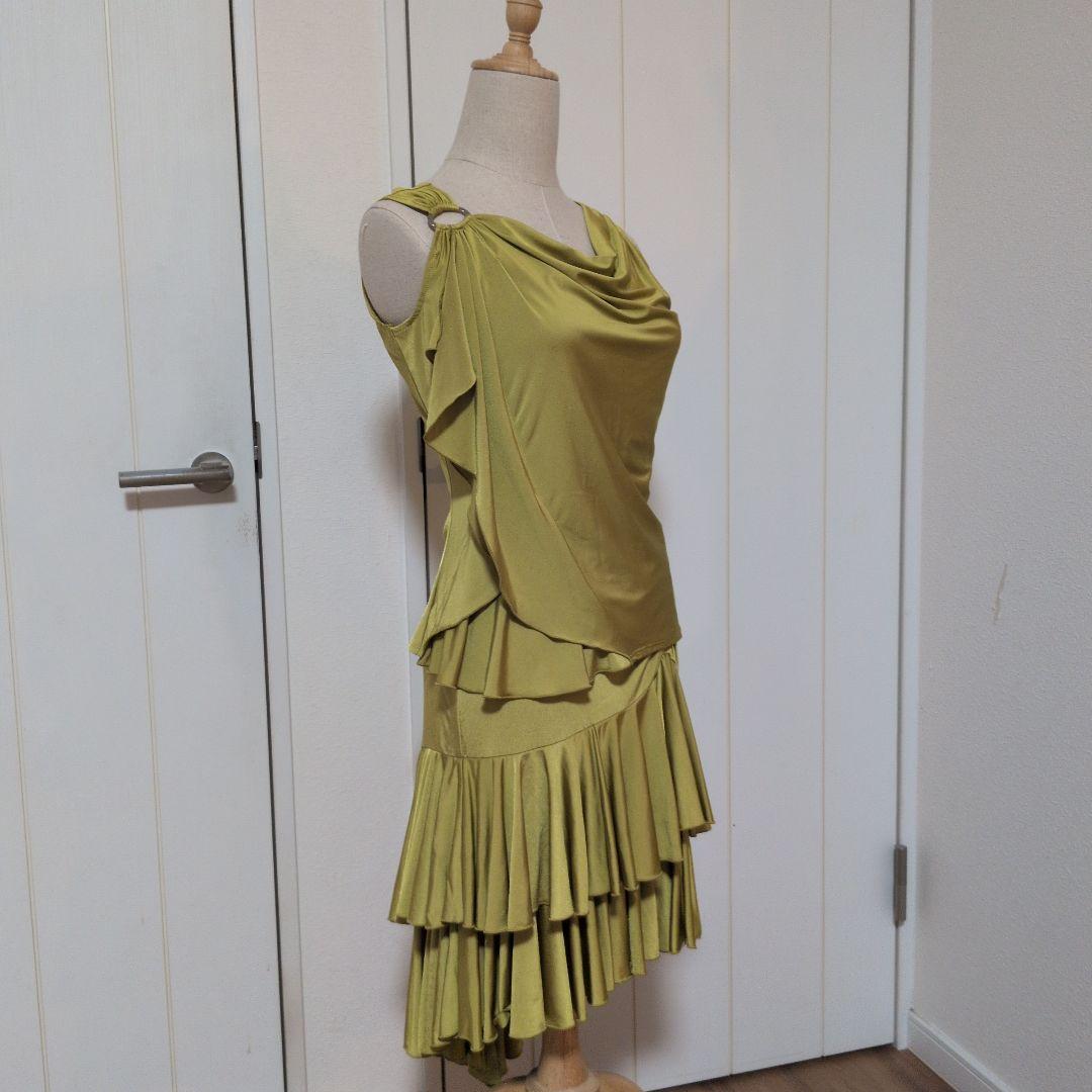 社交ダンス　ラテン　チャコット　Chacott　ドレス　セットアップ　サイズS