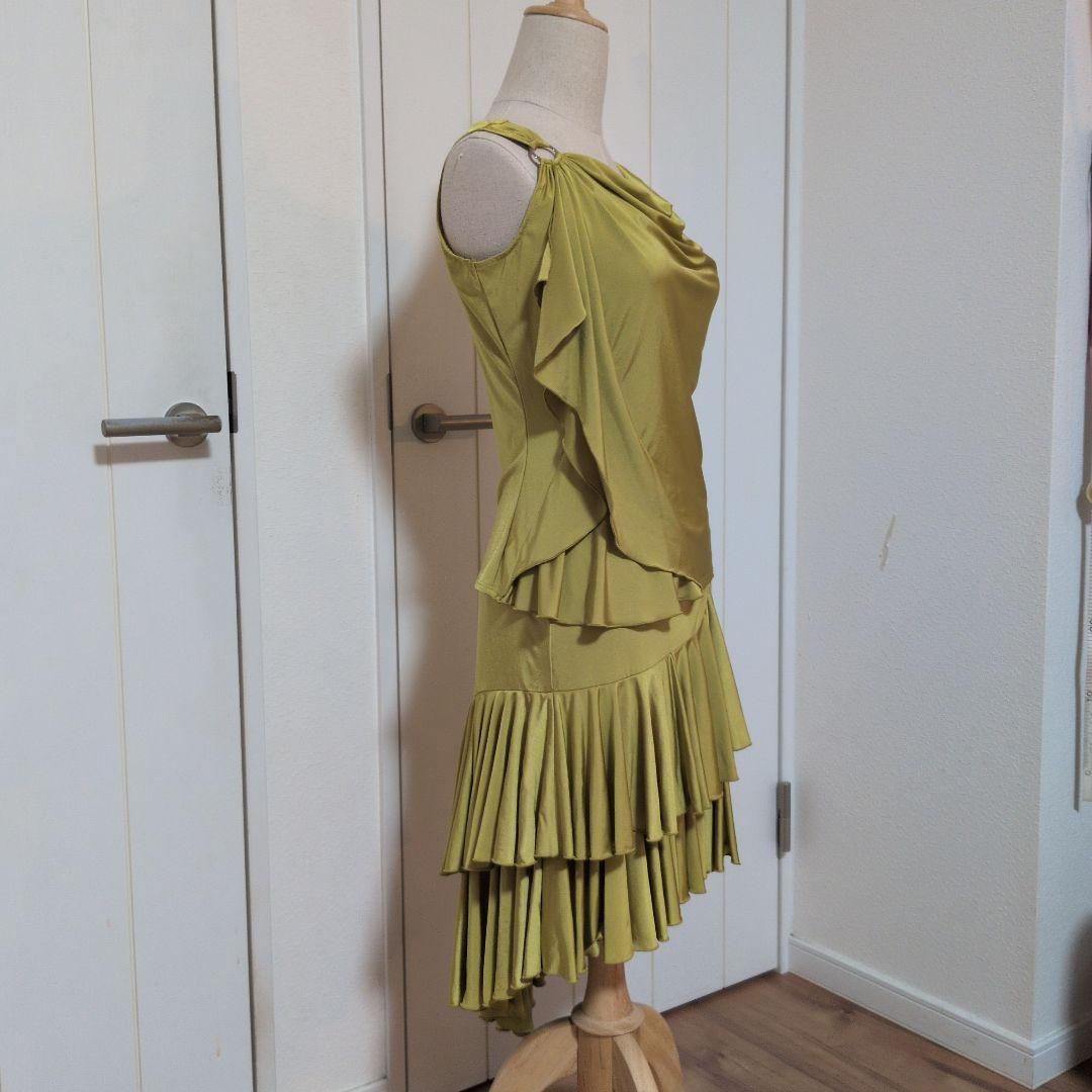 社交ダンス　ラテン　チャコット　Chacott　ドレス　セットアップ　サイズS