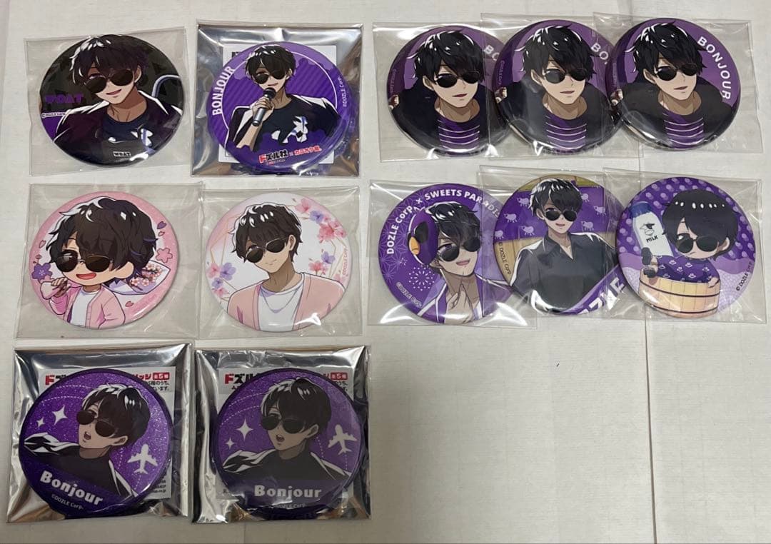 ドズル社　ぼんじゅうる　缶バッジ