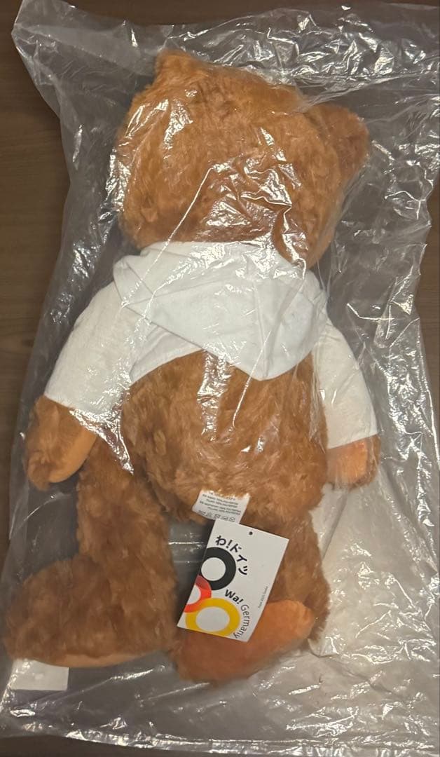 新品未開封　テディベア　大阪万博　ドイツ館　大サイズぬいぐるみ　Expo2025