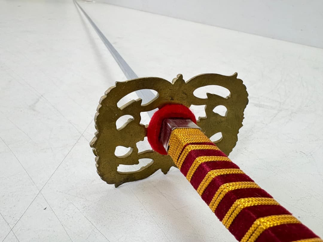 フランス製　レイピア風　飾り剣　西洋剣　アンティーク調　フェンジング　f938