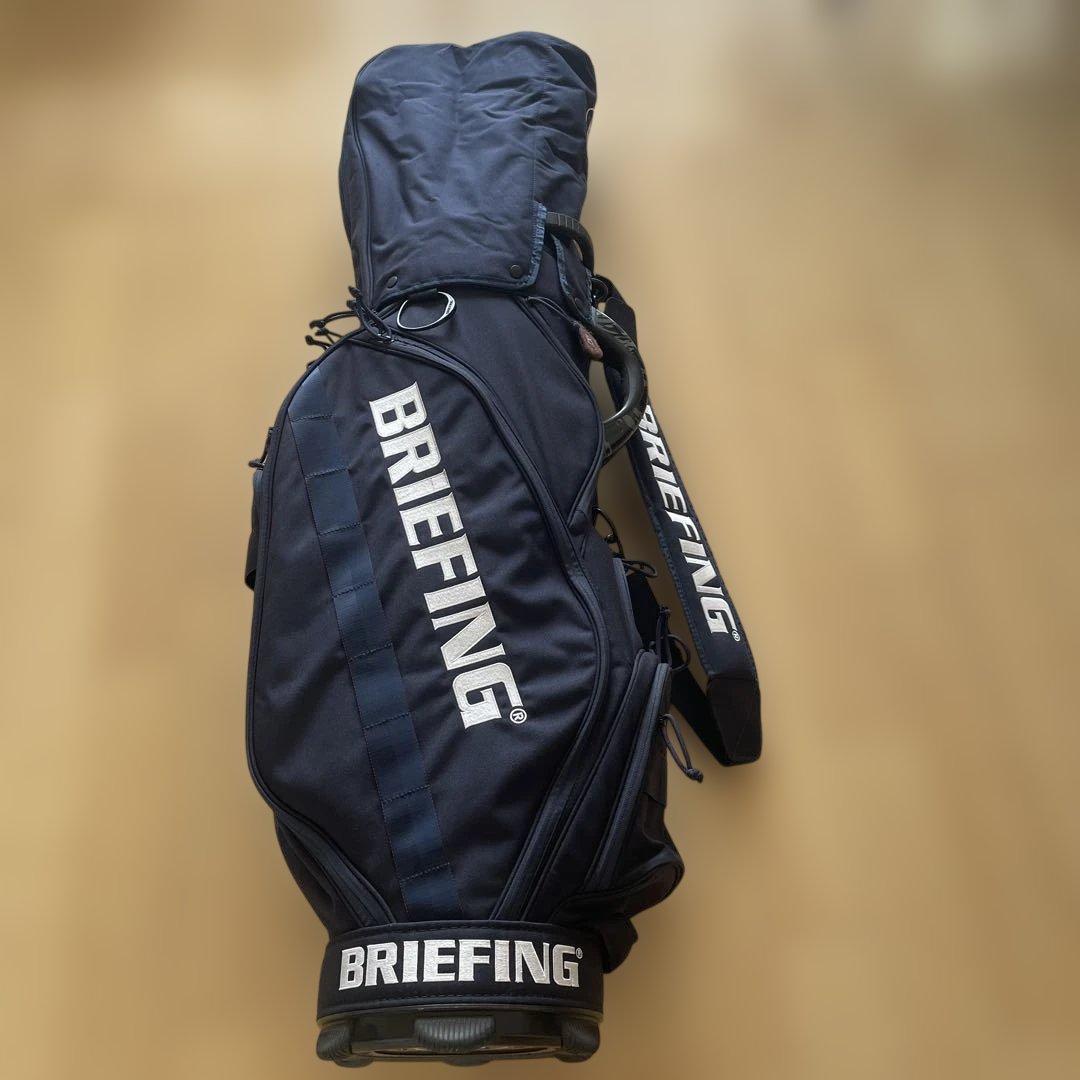 BRIEFING ネイビーキャディバッグ