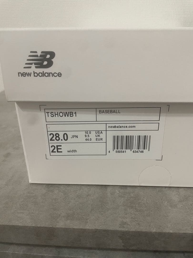 【定価の5500円OFF】New Balanceスパイク 28cm(大谷モデル)