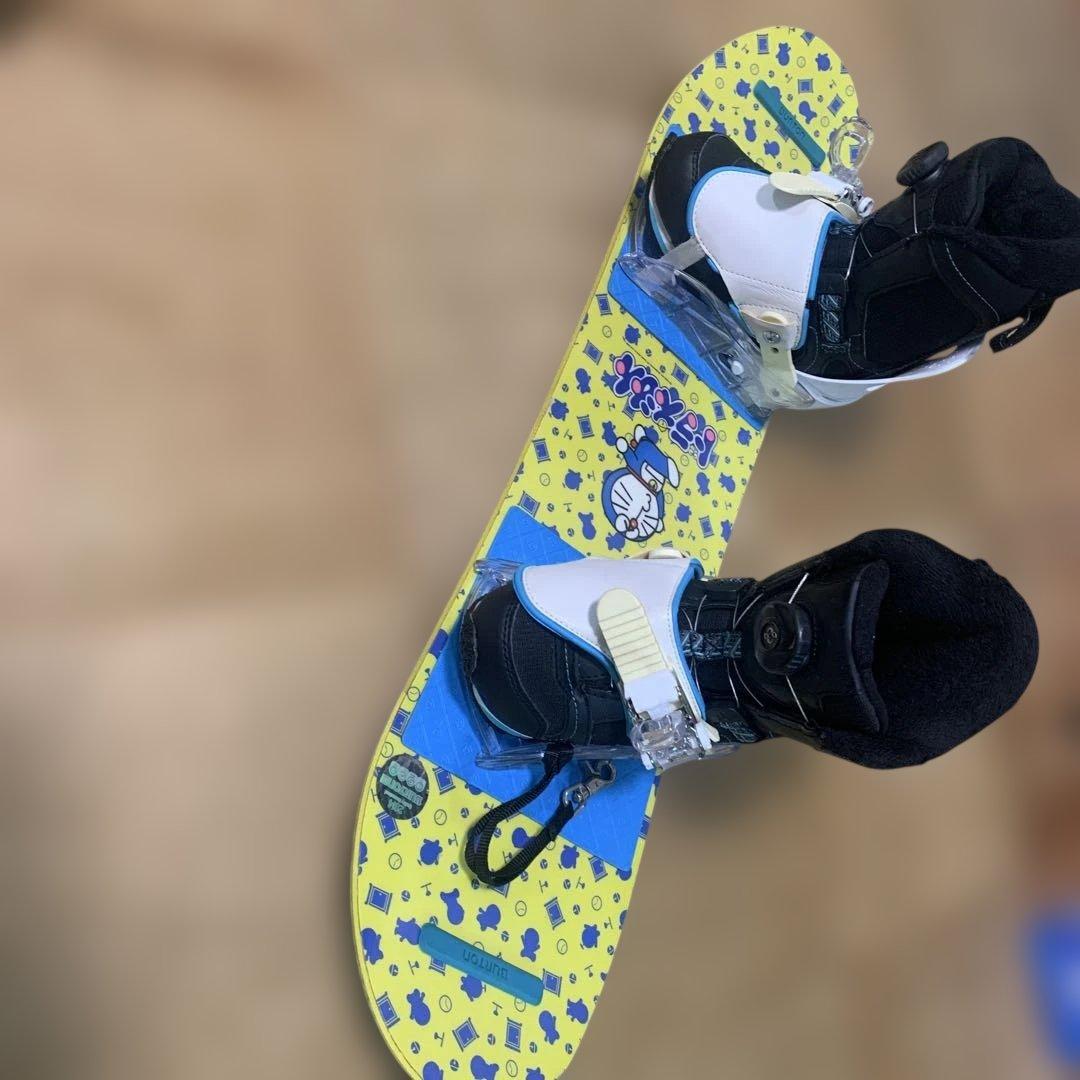 バートンDoraemon スノーボード イエローライドブーツ