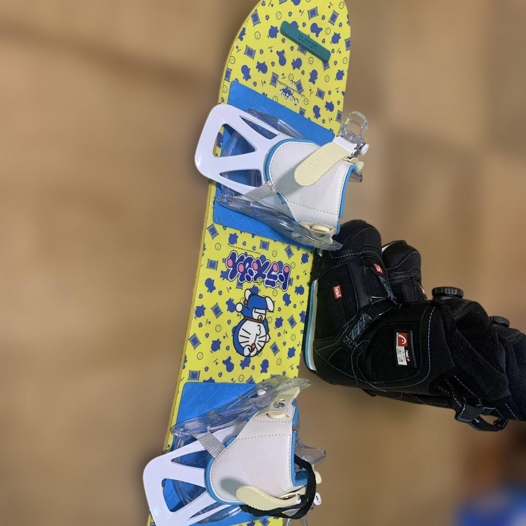 バートンDoraemon スノーボード イエローライドブーツ