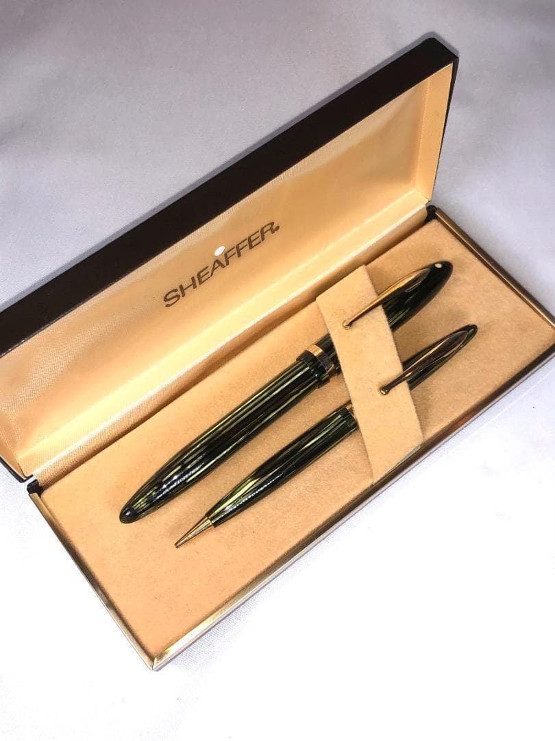 SHEAFFER LIFETIME、万年筆+ペンシル、ヴィンテージ　 14K