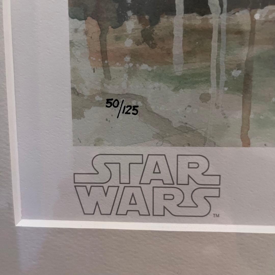 最終値下 star wars 額装 アート スターウォーズ ポスター ヨーダ